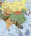 Asia map