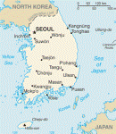 Korea map