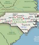 North Carolina map