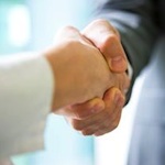 shaking hands