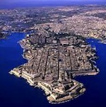 ariel view of Malta