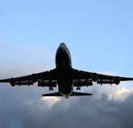 Plane taking off