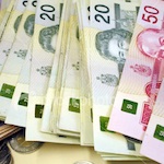 Canadian dollars
