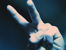 two fingers