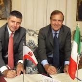 Gibraltar and Italy signing a TIEA