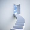 Stairway to clouds
