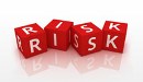 Picture of blocks spelling out word Risk