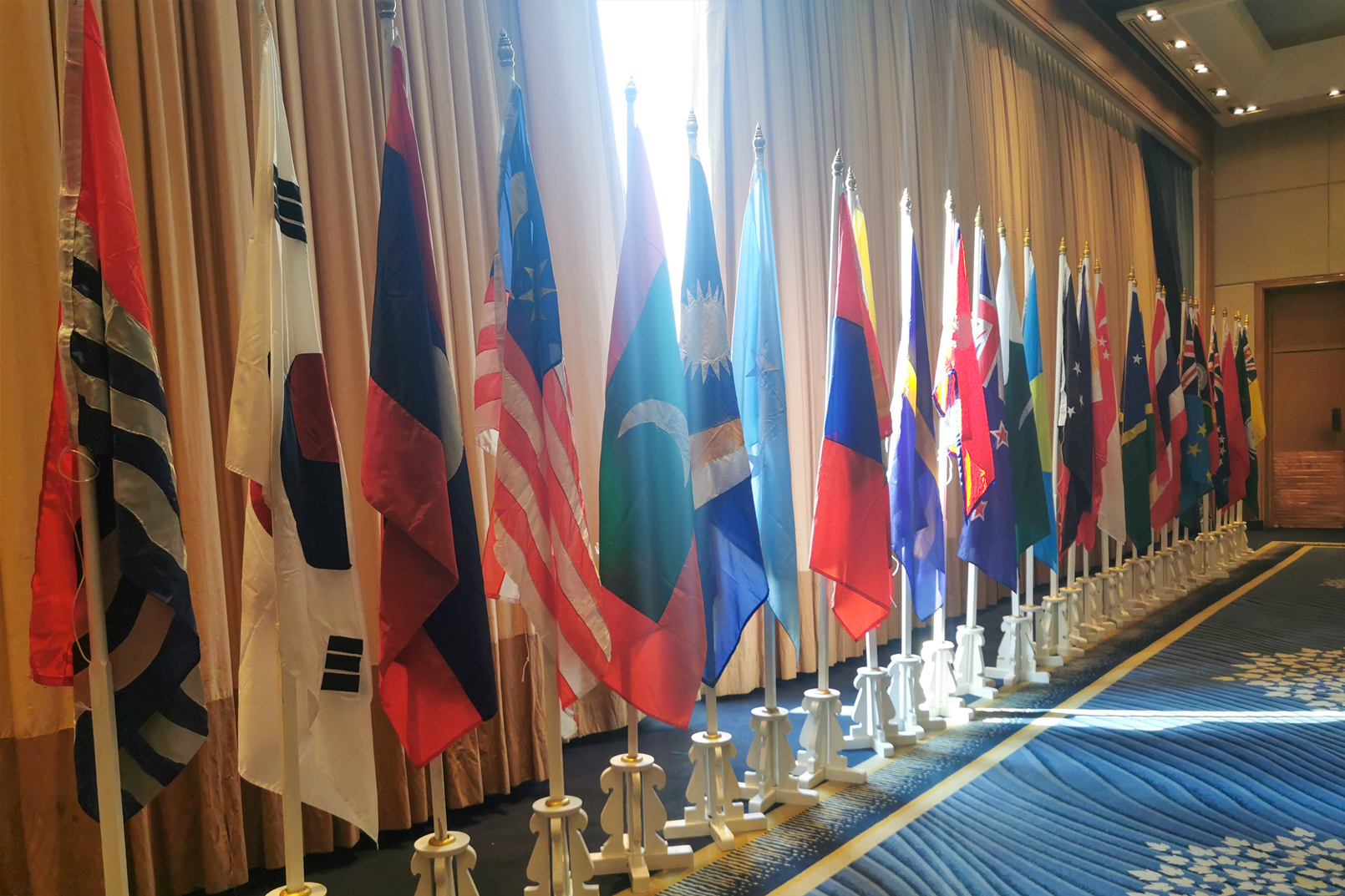 Asia-Pacfic flags