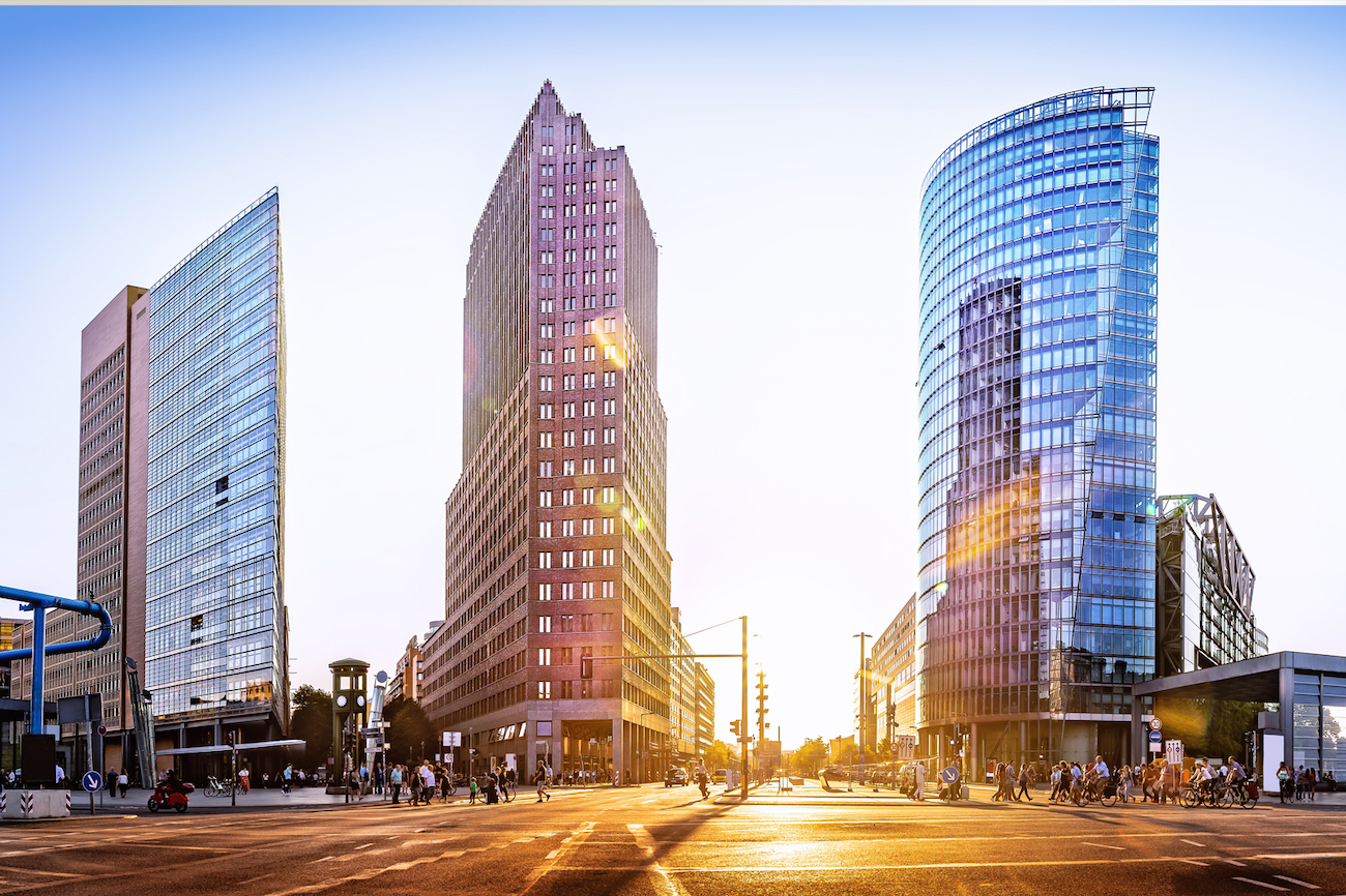 Berlin financial district