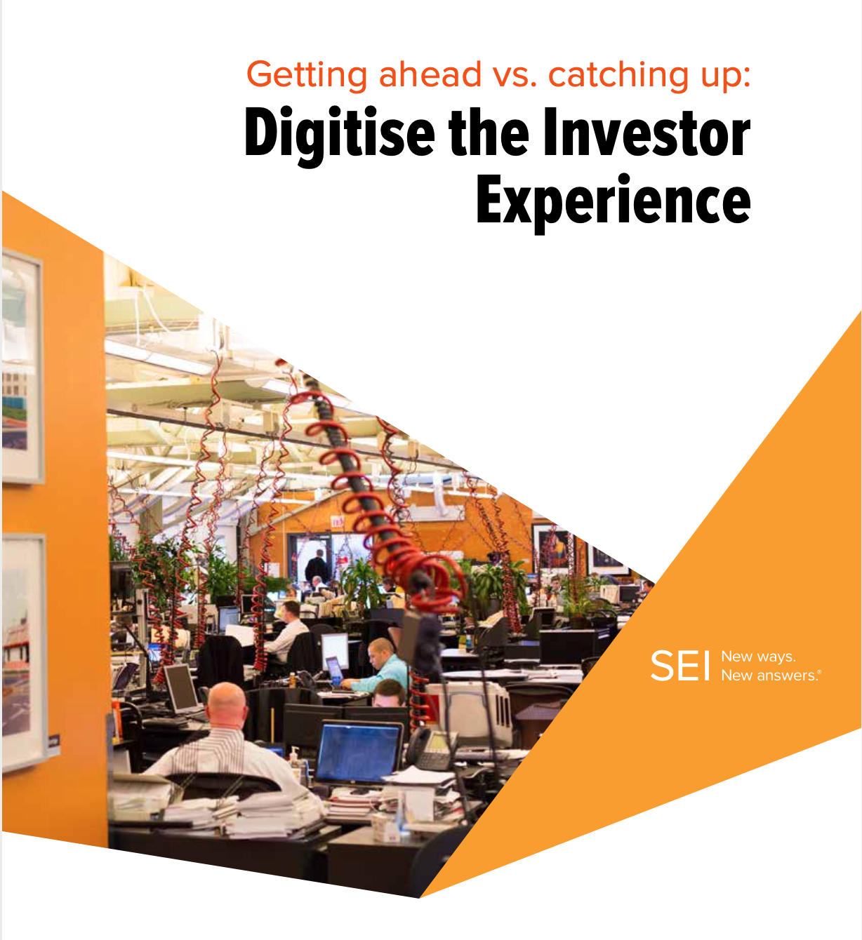 Getting ahead vs catching up: Digitalise the investor experience