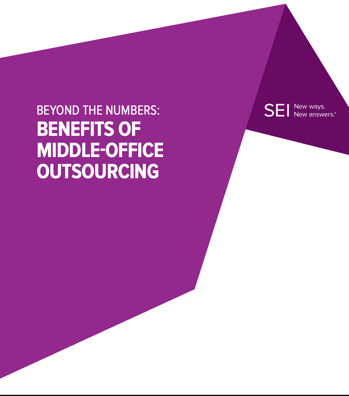 Beyond the numbers: The benefits of middle-office outsourcing