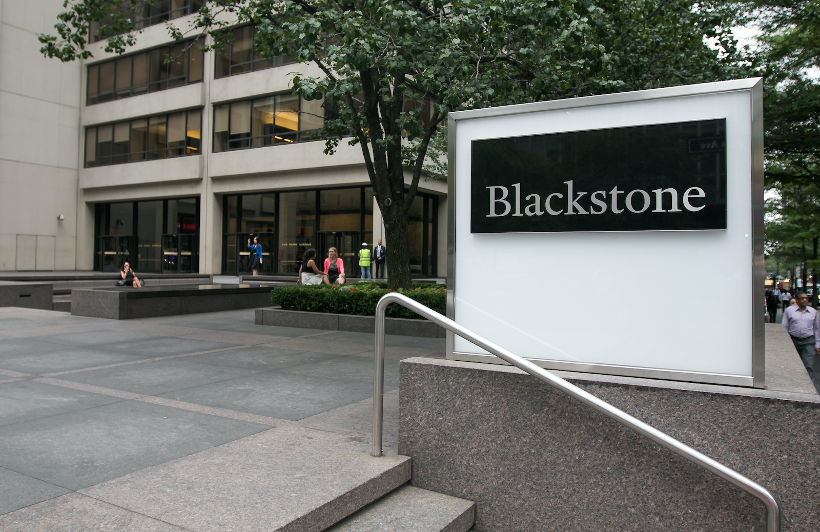 Blackstone office in Manhattan
