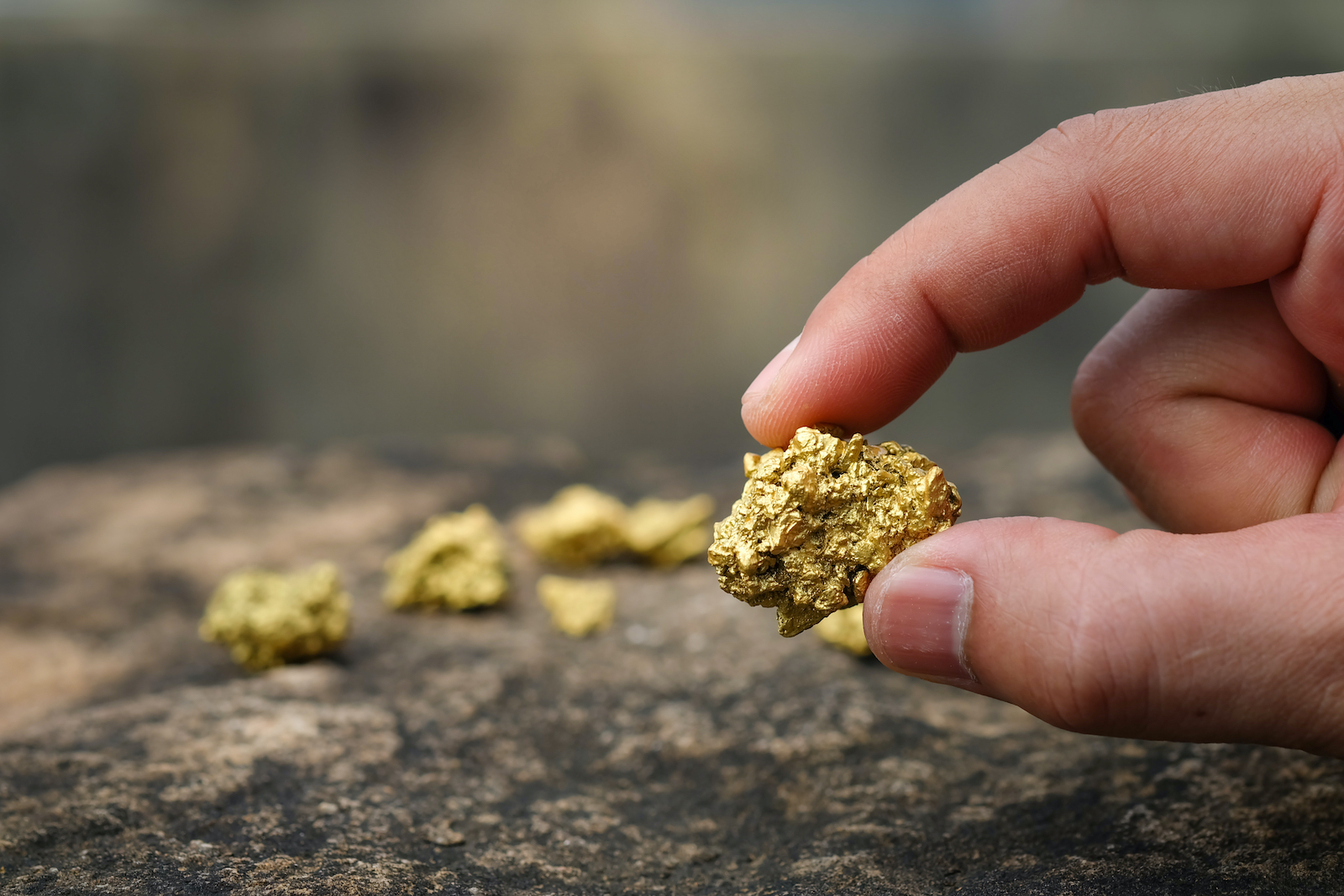 Gold nuggets