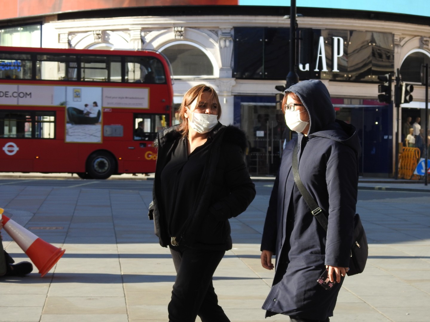 People wearing PPE