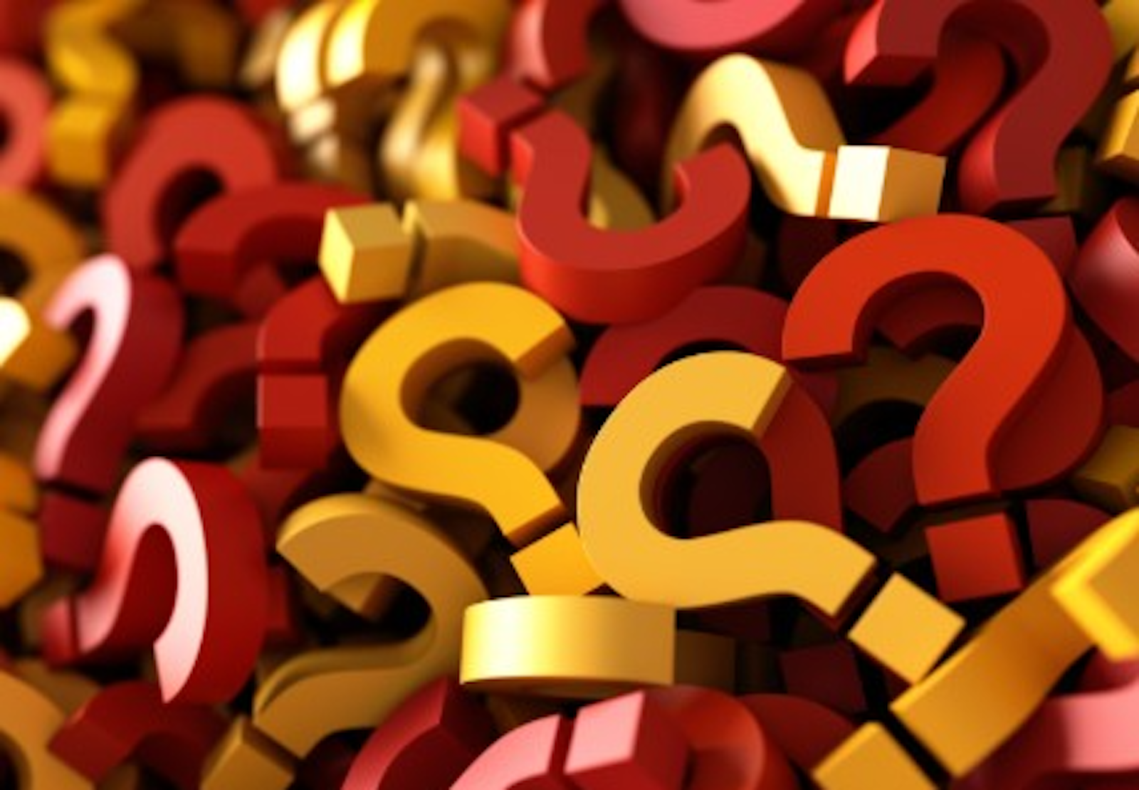 Question marks