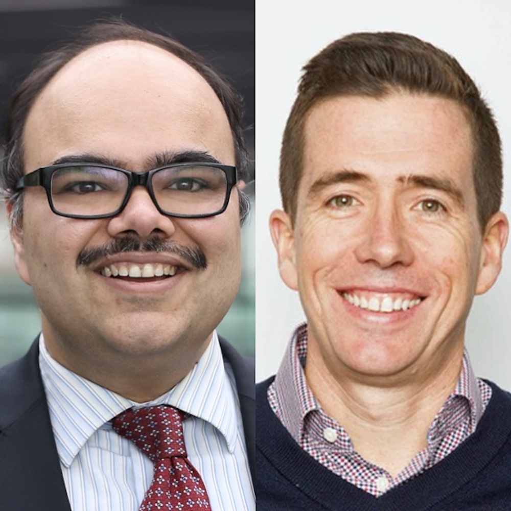 Somit Goyal and Steve Phillips, GovGrant