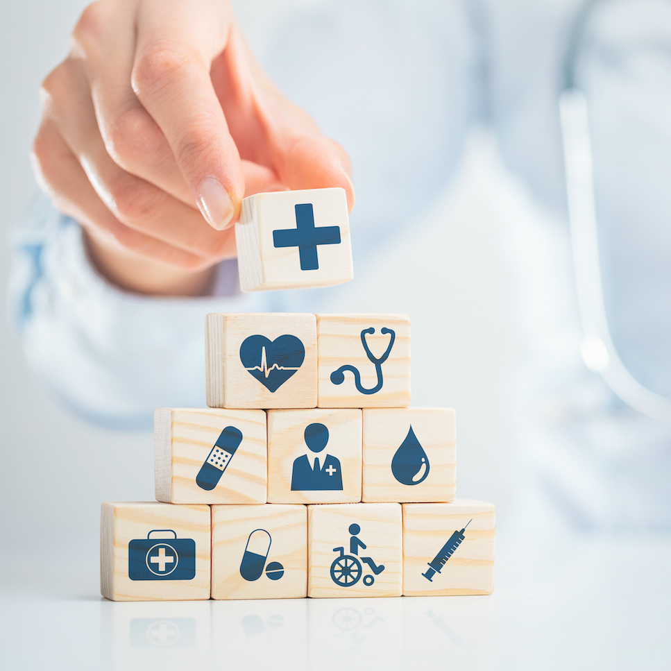 Healthcare building blocks