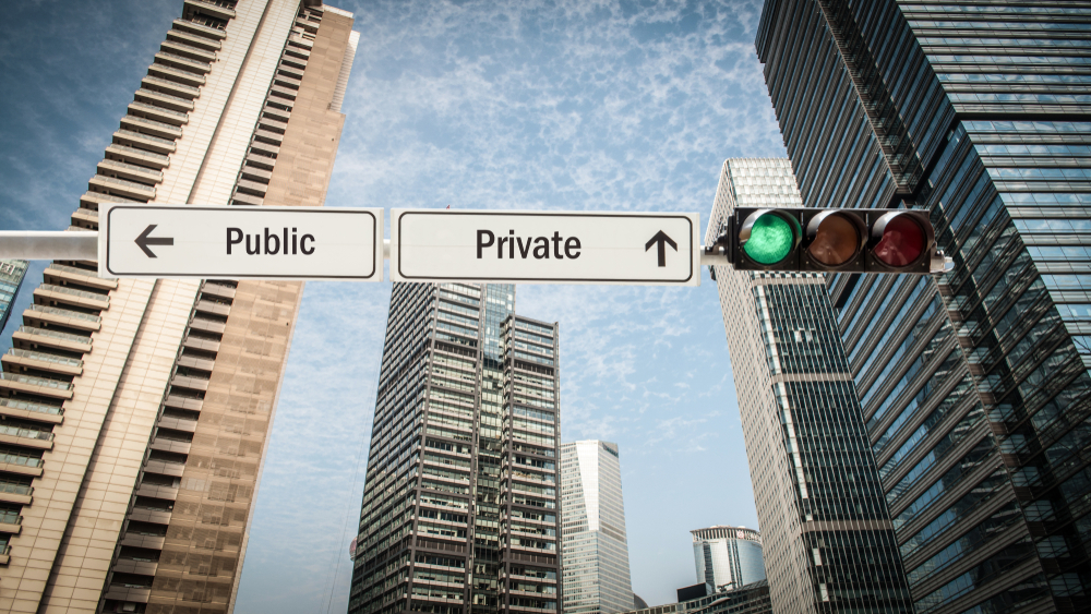 private public