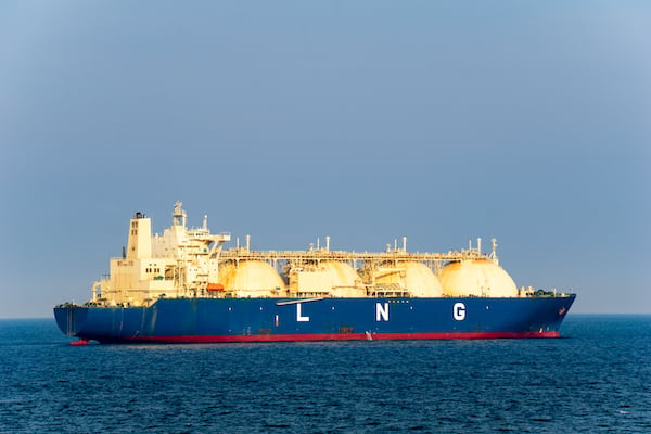 LNG tanker ship