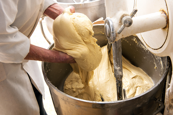 Industrial bread mixer