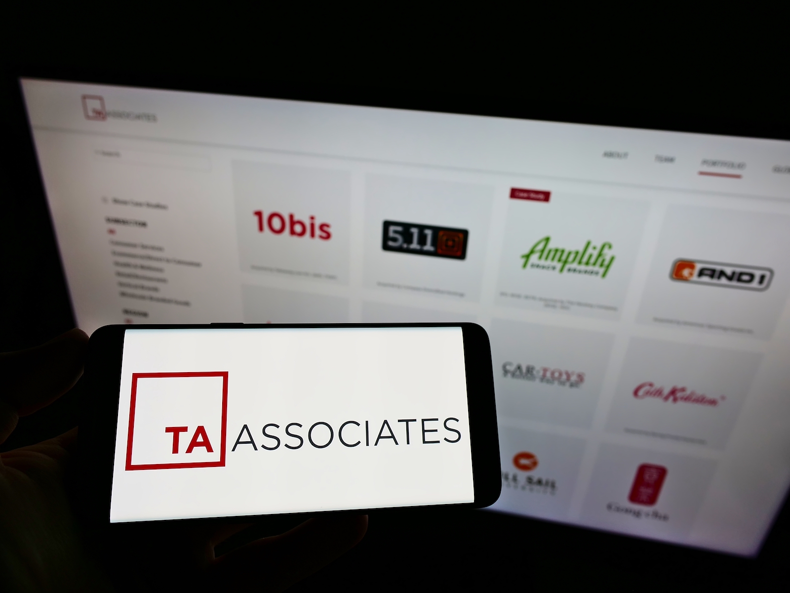 TA Associates logo